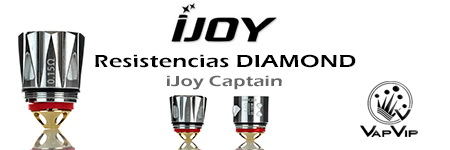 Resistencias DIAMOND para iJoy Captain by iJoy comprar en España